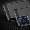 Carbon Case elastyczne etui pokrowiec Realme 9 Pro + (9 Pro Plus) czarny
