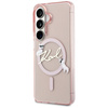 Etui Karl Lagerfeld IML KC Script        MagSafe do Samsung Galaxy S26 różowy