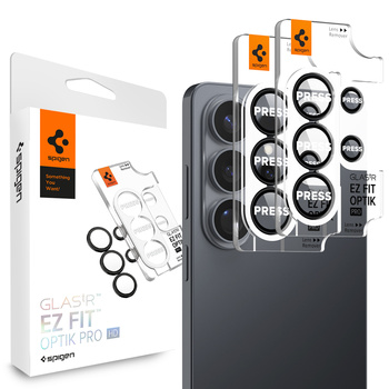 Spigen Glass tR EZ Fit Optik Pro HD 2 Pack, black - Samsung Galaxy S26 Ultra