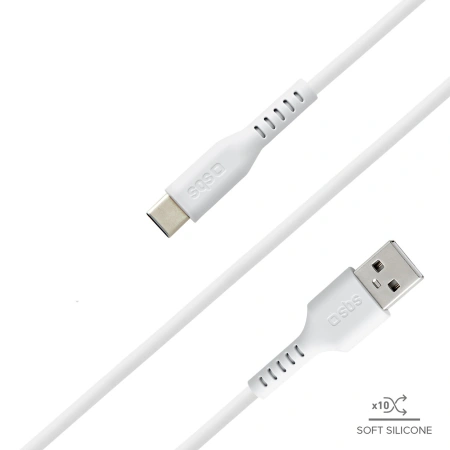 SBS KABEL USB-A DO USB-C 1,5M DO SMARTFONÓW ŁADOWANIE I TRANSFER DANYCH 15W