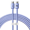 BASEUS KABEL USB-C DO USB-C 100W DO TELEFONÓW I LAPTOPÓW 1.2M SZYBKI PRZEŚL