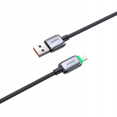 PALPRO KABEL USB-A LIGHTNING SZYBKIE ŁADOWANIE DO APPLE IPHONE 12 13 14 1M