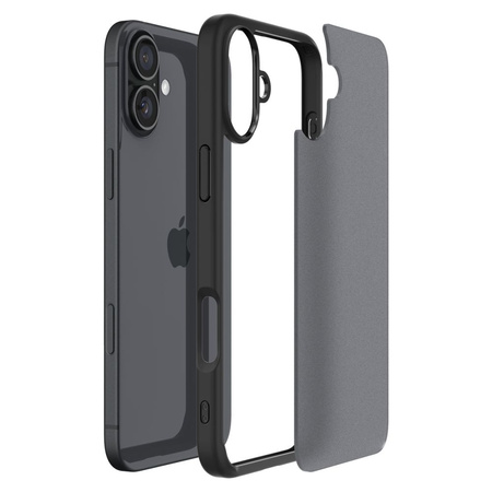 SPIGEN POKROWIEC ULTRA HYBRID DO IPHONE 16 OCHRONNY Z MAGNETYCZNYM SYSTEMEM