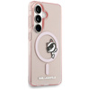 Etui Karl Lagerfeld IML Peekaboo         Choupette MagSafe do Samsung Galaxy S26 różowy