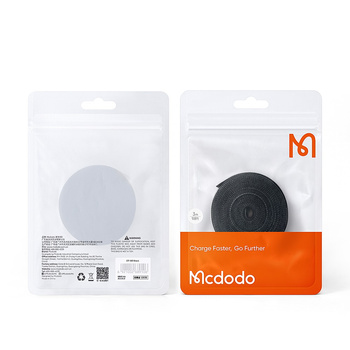 MCDODO ORGANIZER NA KABLE DO KABLI TAŚMA RZEPOWA RZEP OPASKA MAGIC TAPE 1M