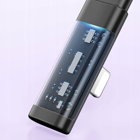 MCDODO KABEL KĄTOWY USB LIGHTNING PŁASKI 36W DO IPHONE 12 13 14 CZARNY 2M