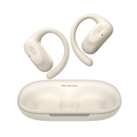 MCDODO SŁUCHAWKI BEZPRZEWODOWE DOUSZNE BLUETOOTH 5.4 Z MIKROFONEM ETUI CLIP