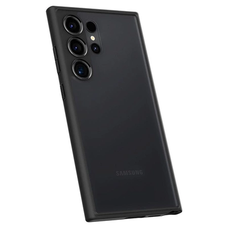 Etui Spigen Ultra Hybrid na Samsung Galaxy S24 Ultra - przezroczysto-czarne