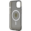Etui Ferrari FEHMP14SURKK na iPhone 14 - czarne Translucent Magsafe
