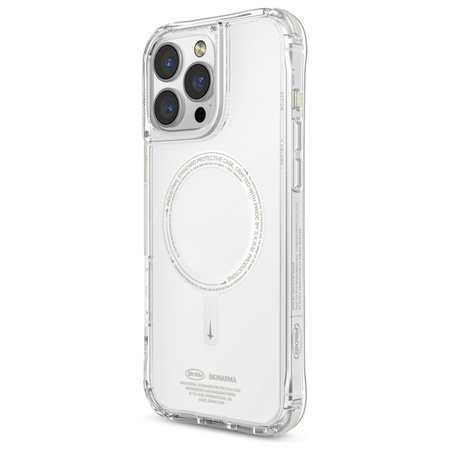 Skinarma etui Saido iPhone 16 Pro 6.3   Magnetic Charging zielony/green (niteglow)