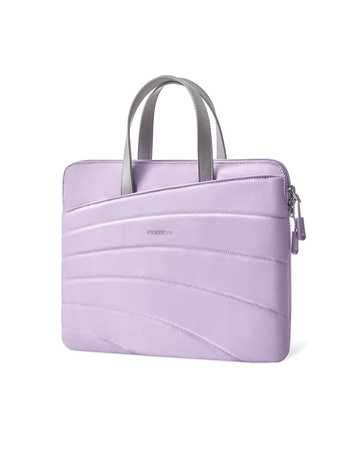 INNOSTYLE DAMSKA TORBA NA LAPTOPA 13 14 WODOODPORNA CARRYLITE SLIM FIOLET