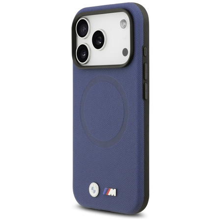 Etui BMW M FW Metal Logo MagSafe do      iPhone 17 Pro granatowy