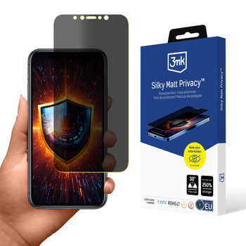 3MK FOLIA OCHRONNA SILKY MATT PRIVACY DO APPLE IPHONE 11 PRO ANTYREFLEKS