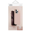 Etui Uniq Lino Hue na iPhone 14 Pro Magclick Charging rózowy/blush pink