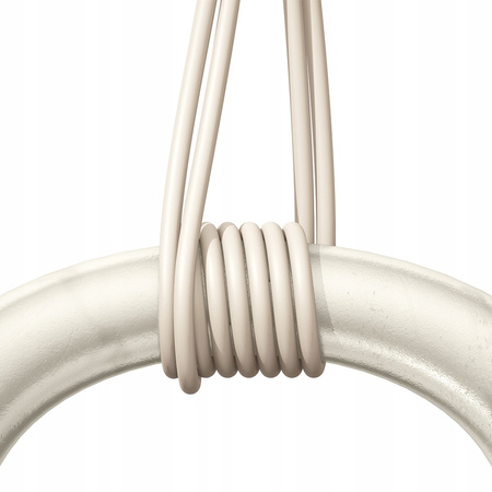 MCDODO USB-C FAST CHARGING CABLE FOR SAMSUNG APPLE USB TYPE C 65W 1M LED BEIGE