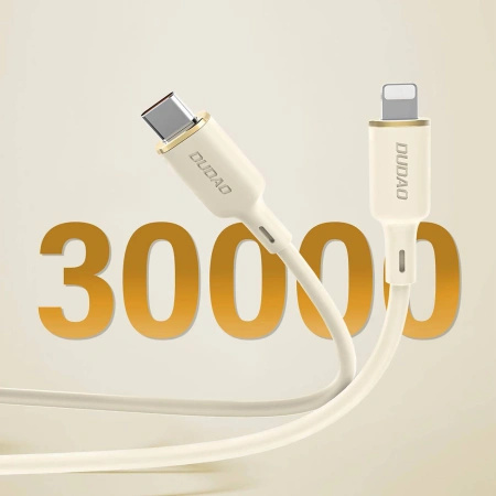 DUDAO KABEL USB-C DO LIGHTNING 100W 1.2M DO ŁADOWANIA IPHONE 11 12 13 14 15