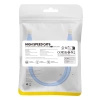 Kabel Ethernet Baseus High Speed Cat 6 RJ-45 1000Mb/s 0.5m okrągły - niebieski