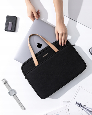 INNOSTYLE DAMSKA TORBA NA LAPTOPA 15 6 16 WODOODPORNA OMNIPROTECT PRO CZARNA
