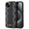 DKNY ETUI HARDCASE DO IPHONE 14 15 13 DO MAGSAFE SKÓRA CHECKERED MONO