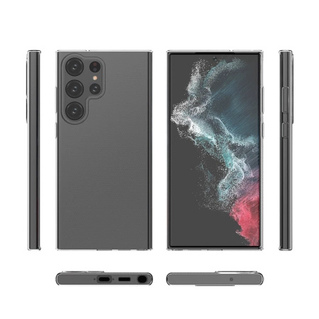 HURTEL ETUI CASE 0.5MM DO SAMSUNG GALAXY S23 ULTRA PRZEZROCZYSTY POKROWIEC