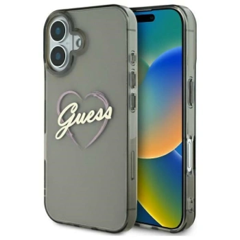 GUESS ETUI HARD CASE DO IPHONE 16 PLUS 6.7 4G IML HEART ZASKAKUJĄCA OCHRONA