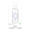 Etui Puro Lite Mag TPU+PC kompatybilne z MagSafe na iPhone 17 - przezroczyste z różowym pierścieniem