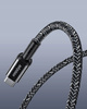 INNOSTYLE POWERFLEX ULTRA KABEL USB-C SZYBKIE ŁADOWANIE THUNDERBOLT 10GBPS 100W KEVLAR 2M CZARNY