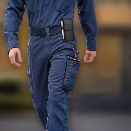 TECH-PROTECT SM75 UNIVERSAL PHONE HOLSTER POUCH 5.8-6.8 INCH BLACK