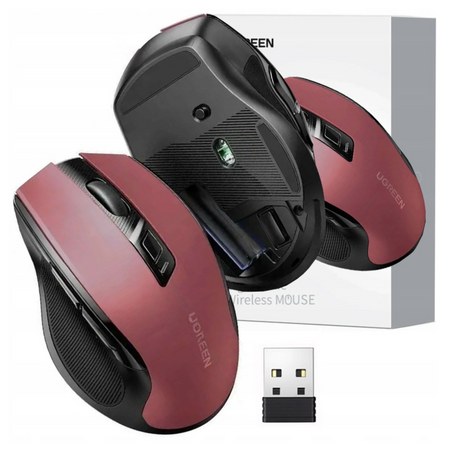 UGREEN BEZPRZEWODOWA MYSZ 2.4 GHZ + BLUETOOTH 5.0 DO KOMPUTERA LAPTOPA