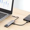 TECH-PROTECT HUB 6IN1 ADAPTER DO TELEFONÓW USB-C HDMI 4K RJ45 PD100W