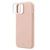 Etui Uniq Lino Hue na iPhone 14 Plus Magclick Charging - różowe