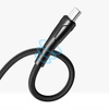 Kabel do telefonu Mcdodo z obsługą Car Play i Android Auto Micro USB 20cm z oplotem czarny