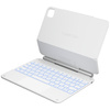 Etui Typecase Edge z klawiaturą do iPad Air 11" 2024/2025 biały