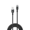 ACEFAST KABEL USB-A DO USB-C SPRĘŻYNOWY 480Mb/s 3A 1.2M DO TELEFONÓW XIAOMI