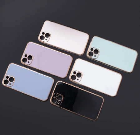 HURTEL ETUI CASE POKROWIEC DO SAMSUNG GALAXY A13 5G OCHRONNY ZŁOTA RAMKA