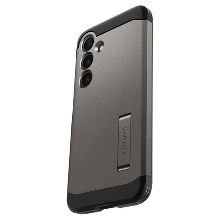Etui Spigen Tough Armor na Samsung Galaxy S24 - metaliczny szary