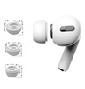 TECH-PROTECT EAR TIPS 3-PACK DO APPLE AIRPODS PRO 1 2 LEPSZA JAKOŚĆ DŹWIĘKU