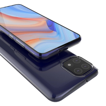 HURTEL POKROWIEC ETUI ŻELOWY DO SAMSUNG GALAXY A03 Z OCHRANĄ TYLNEJ OBUDOWY