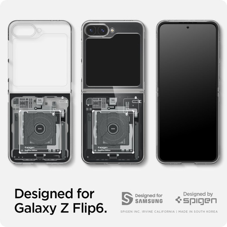 SPIGEN ETUI AIRSKIN GALAXY Z FLIP 6 DO SAMSUNG PRZEZROCZYSTE I ULTRACIENKIE