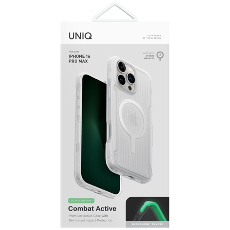 UNIQ ETUI COMBAT ACTIVE DO IPHONE 16 PRO MAX MAGCLICK CHARGING OCHRONA