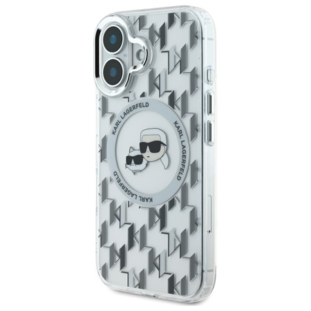 KARL LAGERFELD ETUI HARDCASE DO IPHONE 16 DO MAGSAFE MONOGRAM KARL