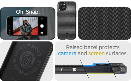 SPIGEN MAG ARMOR MAGSAFE IPHONE 15 PLUS MATTE BLACK