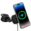 SPIGEN ITS35W-3 ONETAP PRO 3 MAGNETIC MAGSAFE WINDSHIELD & DASHBOARD CAR MOUNT WIRELESS CHARGER BLACK