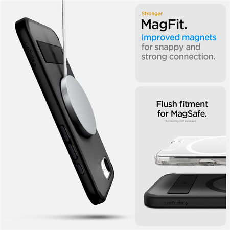 Spigen Ultra Hybrid S MagSafe, frost black - iPhone 16e