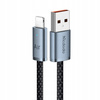 MCDODO KABEL USB-A LIGHTNING SZYBKIE ŁADOWANIE DO TELEFONU LED CZARNY 2M