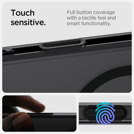 SPIGEN ULTRA HYBRID T ETUI DO IPHONE 16 PRO MAX DO MAGSAFE WYTRZYMAŁE