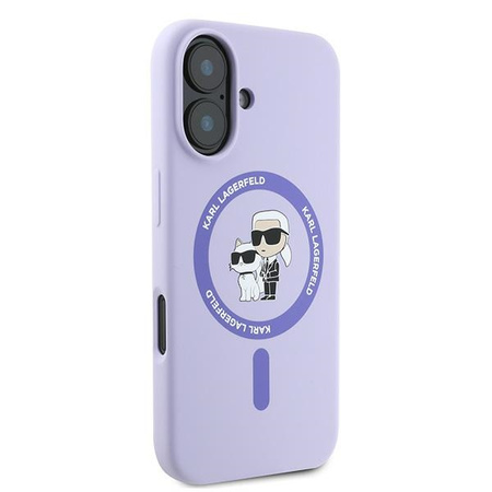 KARL LAGERFELD ETUI HARDCASE SILICONE POKROWIEC DO IPHONE 16 PLUS