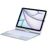 Etui Typecase Flexbook Touch             z klawiaturą do iPad Air 11" 2024/2025 srebrny