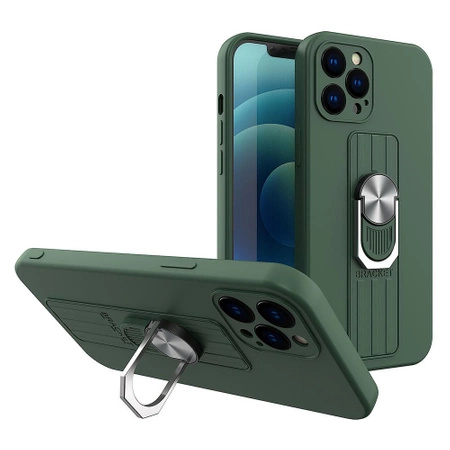 HURTEL RING CASE ETUI Z UCHWYTEM NA PALEC I PODSTAWKĄ DO SAMSUNG GALAXY A72
