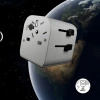 Adapter podróżny SBS uniwersalny - EU 2xUSB-A - biały